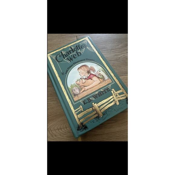 Charlotte's Web and Other Illustrated Classics Leather Bound E B White EUC - Picture 13 of 16